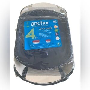 Anchor Hocking Blue 4-Piece Value Pack